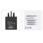 شارژر سه پین + کابل SAMSUNG 45W اصل T4511 ( فست و PD) مشکی - اصل چین (گارانتی 18 ماهه تعویض اچ دی سرویس ) - تصویر 5