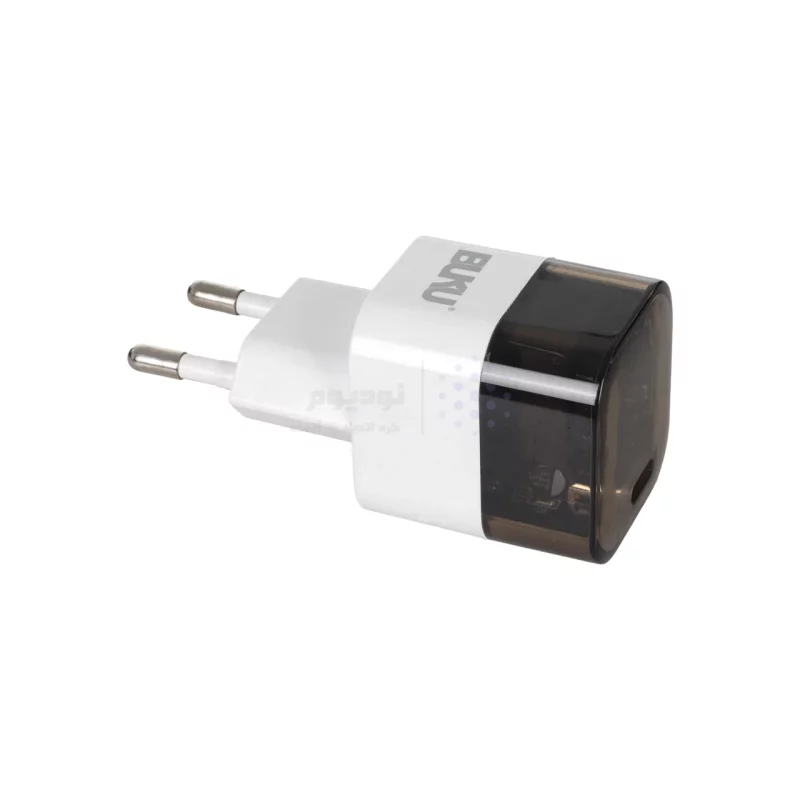 شارژر دیواری PD و فست تک پورت BUKU مدل MC-068 - سفید - MMS - تصویر 4