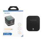 شارژر دیواری فست دو پورت iNOBEN مدل iCHARGE W34 - مشکی