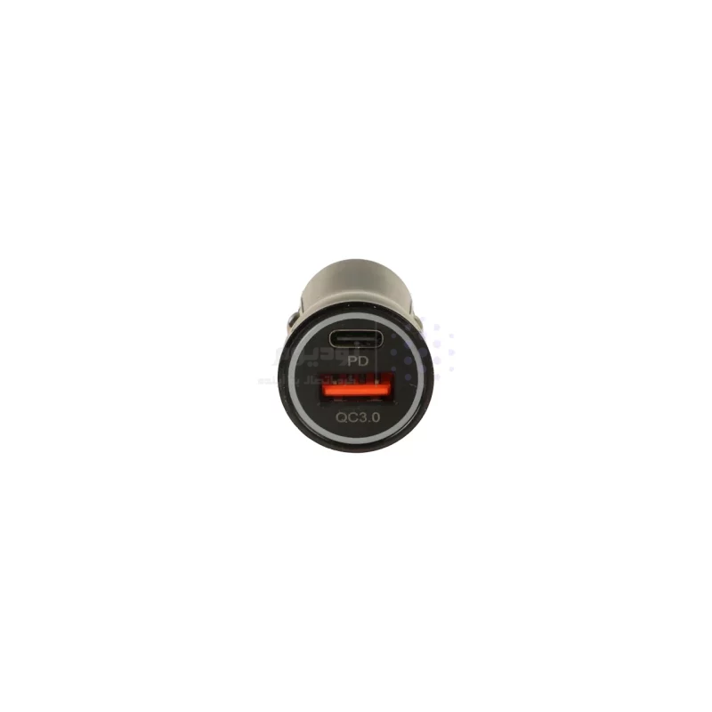 شارژر فندکی فست و PD دو پورت King Cell 30W - مشکی - ASP (گارانتی شش ماهه آروین) - تصویر 4