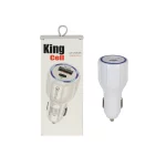 شارژر فندکی فست و PD دو پورت King Cell 30W - سفید - ASP (گارانتی شش ماهه آروین)
