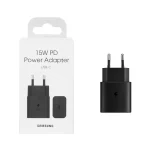 شارژر دیواری فست و PD تک پورت SAMSUNG مدل EP-T1510 15W - مشکی (گارانتی یکساله شرکتی)