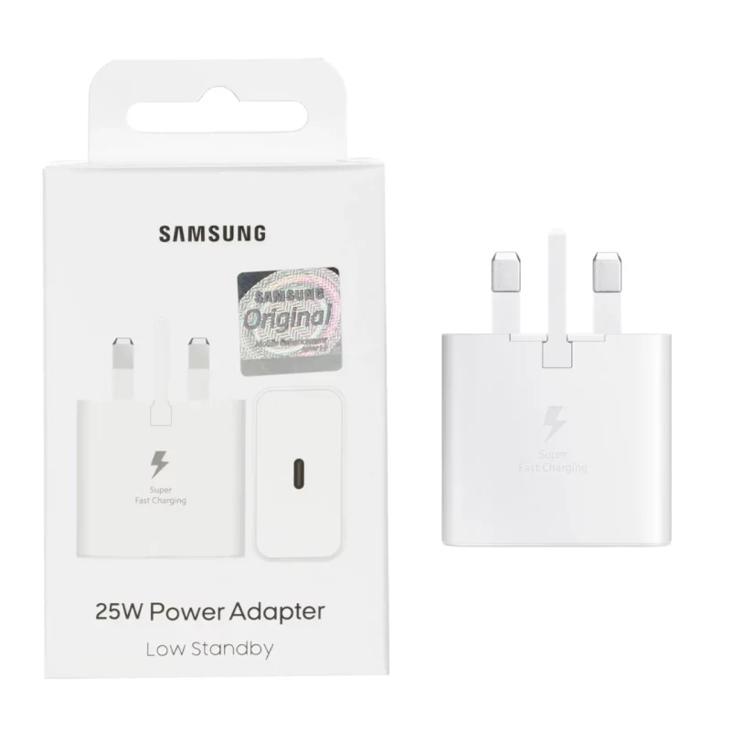 شارژر دیواری سه پین Samsung مدل EP-T2510 25W ( فست و PD) - سفید (گارانتی شش ماهه شرکتی) - تصویر 2