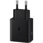 شارژر دیواری دوپین PD و فست تک پورت Samsung مدل EP-T4511 45W - مشکی - اصل چین (گارانتی 18 ماهه تعویض اچ دی سرویس )