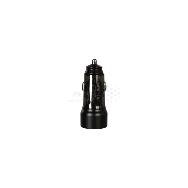 شارژر فندکی PD و فست دو پورت Power Max مدل PM-012 48W - مشکی - تصویر 3