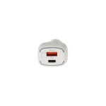 شارژر فندکی فست و PD دو پورت مدل CC-XL 38W - سفید - BSA - تصویر 4