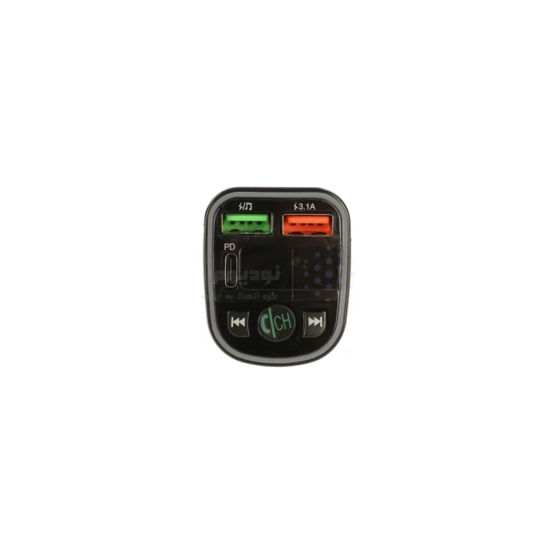 شارژر فندکی و گیرنده بلوتوثی خودرو BUKU مدل CH-036 12W - مشکی - MMS (گارانتی شش ماهه YA) - تصویر 4