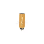شارژر فندکی فست تک پورت Power Max مدل PM-009 12W - طلایی - تصویر 3