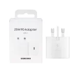 شارژر دیواری سه پین PD و فست Samsung مدل TA800 25W - سفید (گارانتی شش ماهه شرکتی)