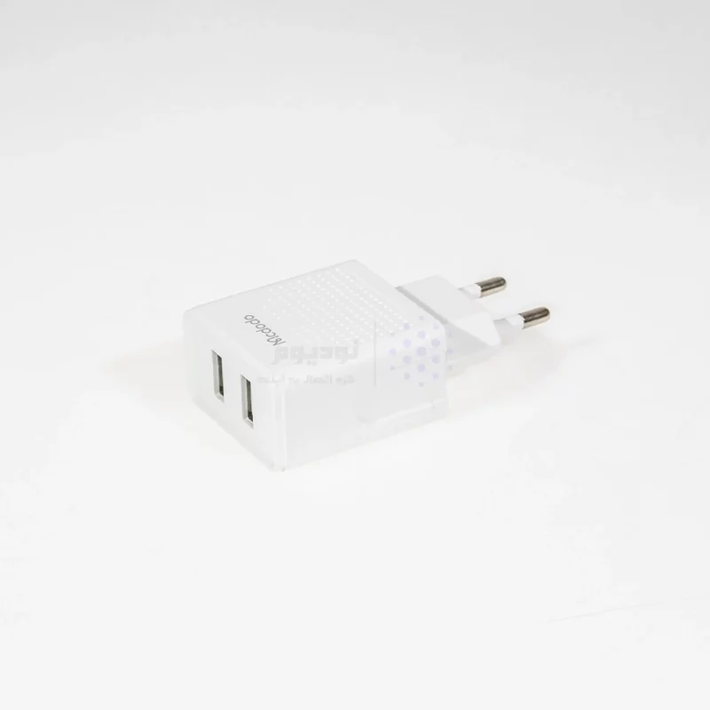 شارژر دیواری فست دو پورت Mcdodo مدل CH-3970 12W به همراه کابل شارژ آیفون - سفید (گارانتی متین) - تصویر 3