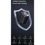 شارژر دیواری فست دو پورت Mcdodo مدل CH-410 67W به همراه کابل متصل Type-C - مشکی (گارانتی متین) - تصویر 8