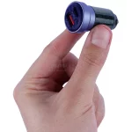 شارژر فندکی فست و PD دو پورت Shoosh مدل SH-805 48W - آبی - SMO - تصویر 3