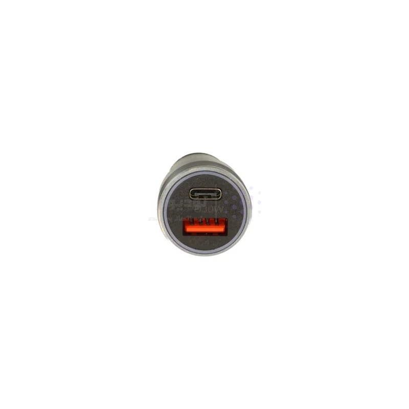 شارژر فندکی PD و فست دو پورت Yoshita مدل YA-022 - نقرآبی - MMS (گارانتی شش ماهه YA) - تصویر 4