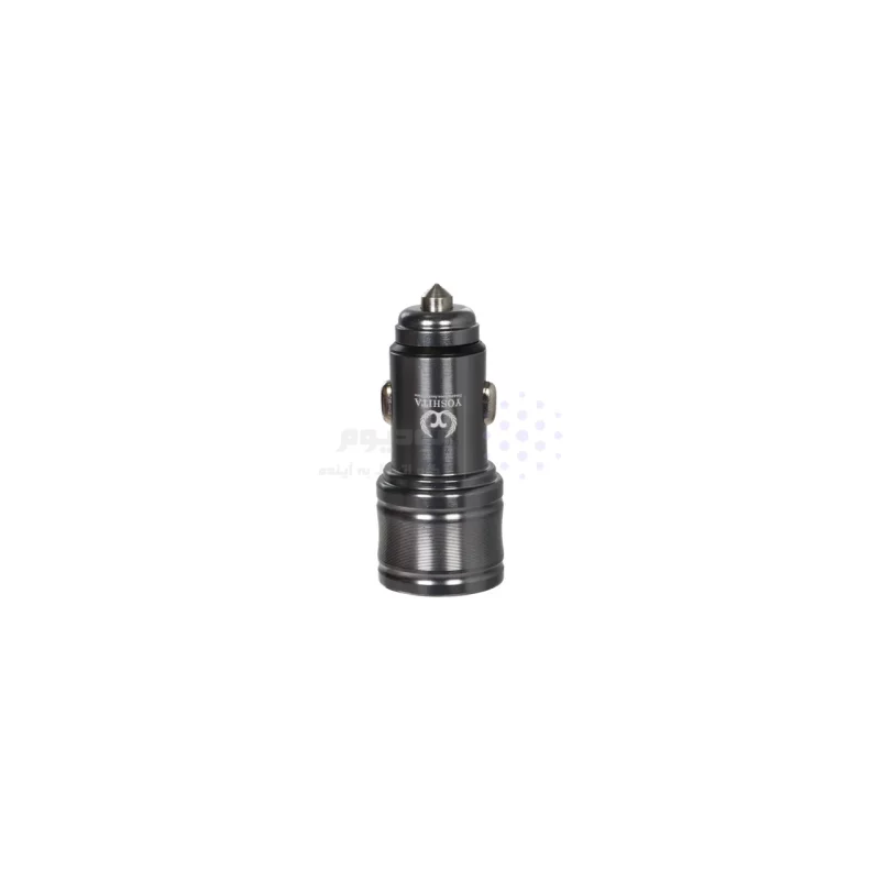 شارژر فندکی PD و فست دو پورت Yoshita مدل YA-023 - خاکستری - MMS (گارانتی شش ماهه YA) - تصویر 3