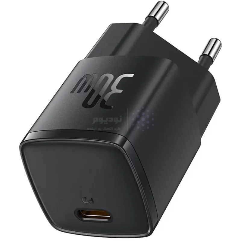 شارژر دیواری فست و PD تک پورت Baseus مدل Cube Pro CCXFK30CE 30W - مشکی (گارانتی آونگ) - تصویر 3