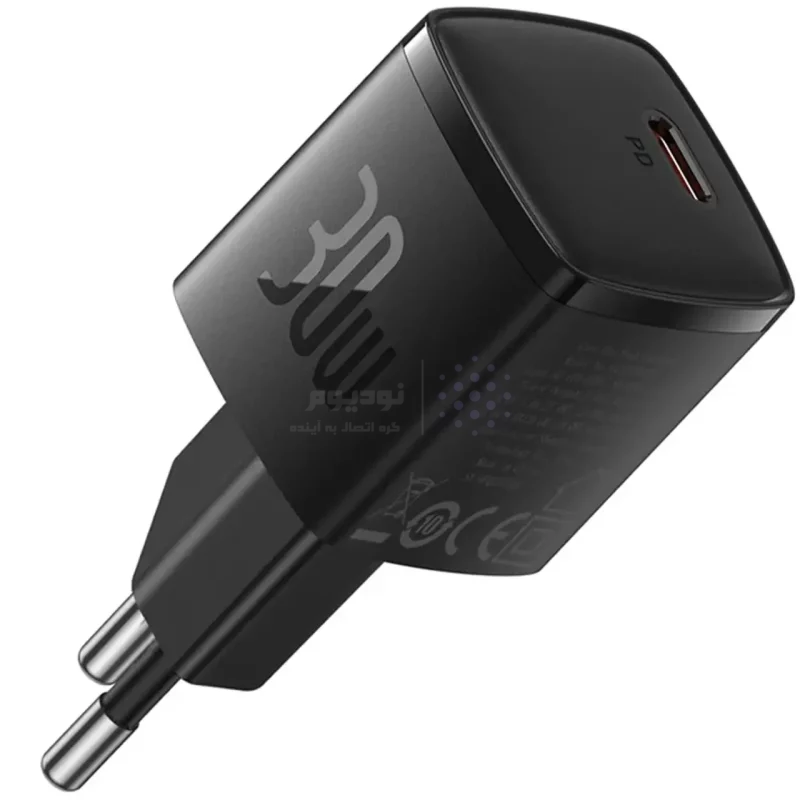 شارژر دیواری فست و PD تک پورت Baseus مدل Cube Pro CCXFK30CE 30W - مشکی (گارانتی آونگ) - تصویر 5