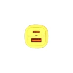 شارژر فندکی PD و فست دو پورت V-Smart مدل VS-11 67W - زرد - BSA - تصویر 5