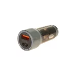 شارژر فندکی PD و فست دو پورت V-Smart مدل VS-14 67W - نقرآبی - BSA - تصویر 4