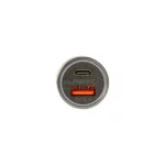شارژر فندکی PD و فست دو پورت V-Smart مدل VS-14 67W - نقرآبی - BSA - تصویر 5