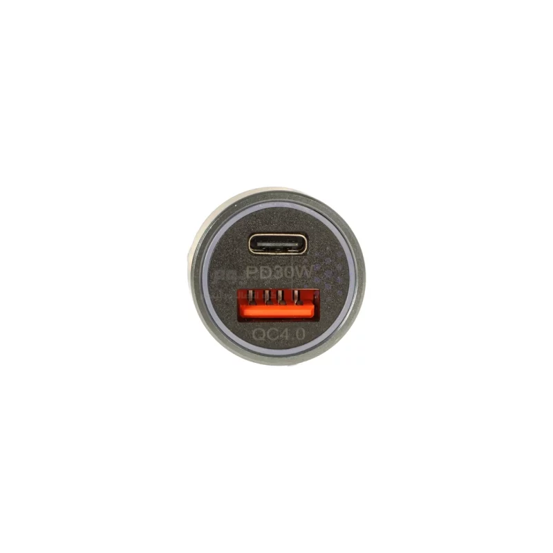 شارژر فندکی PD و فست دو پورت V-Smart مدل VS-14 67W - نقرآبی - BSA - تصویر 5