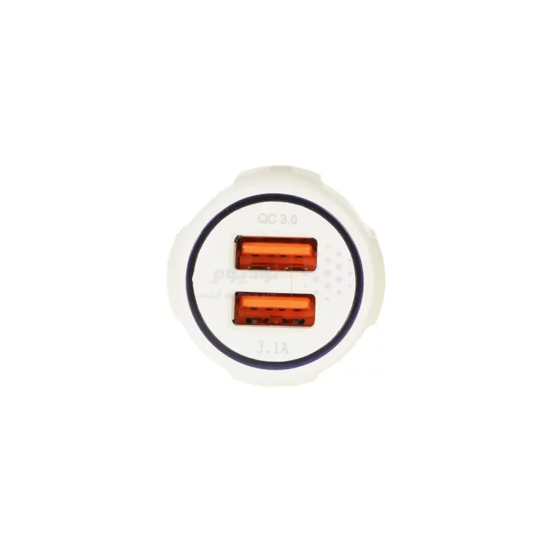 شارژر فندکی فست دو پورت V-Smart مدل VS-16 - سفید - BSA - تصویر 5
