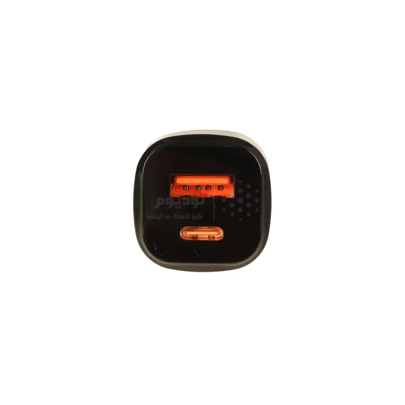 شارژر فندکی PD و فست دو پورت V-Smart مدل VS-110 67W - نقرآبی - BSA - تصویر 4