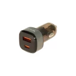 شارژر فندکی PD و فست دو پورت V-Smart مدل VS-110 67W - نقرآبی - BSA - تصویر 5