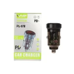 شارژر فندکی PD و فست دو پورت V-Smart مدل VS-193 67W - مشکی - BSA