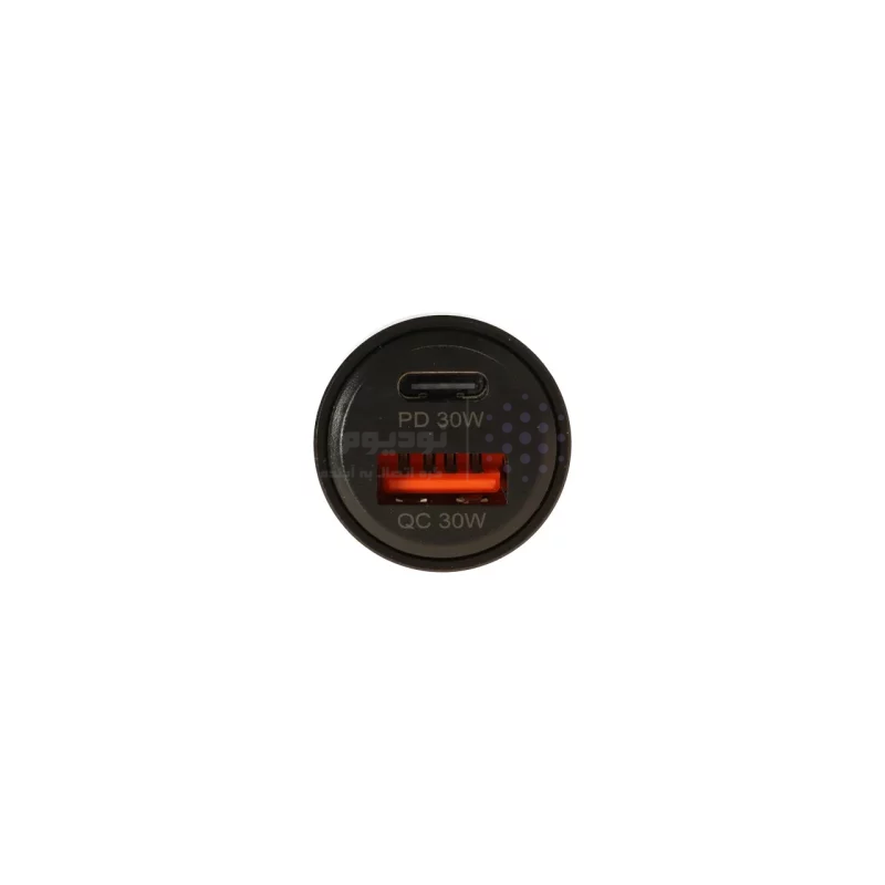 شارژر فندکی PD و فست دو پورت V-Smart مدل VS-193 67W - مشکی - BSA - تصویر 4