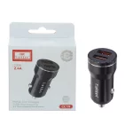 شارژر فندکی 12W فست دو پورت Earldom مدل ES-CC19 - مشکی