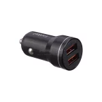 شارژر فندکی 12W فست دو پورت Earldom مدل ES-CC19 - مشکی - تصویر 4