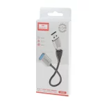 کابل تبدیل دوکاره Earldom USB TO Type-C مدل ET-OT83 - خاکستری - تصویر 5