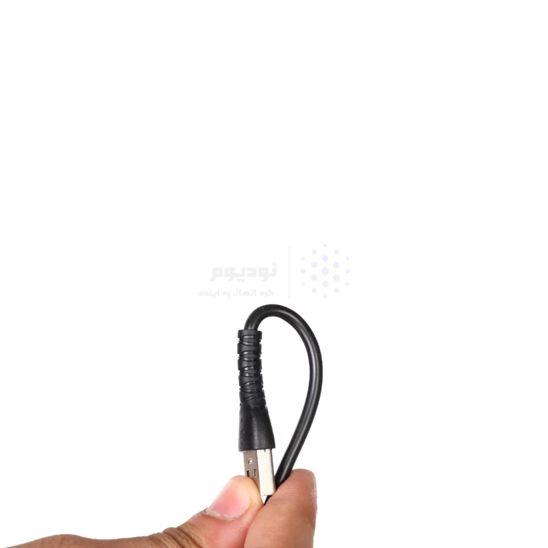 کابل شارژ فست پاوربانک Shoosh Type-C مدل SH601C - مشکی - SMO - تصویر 3