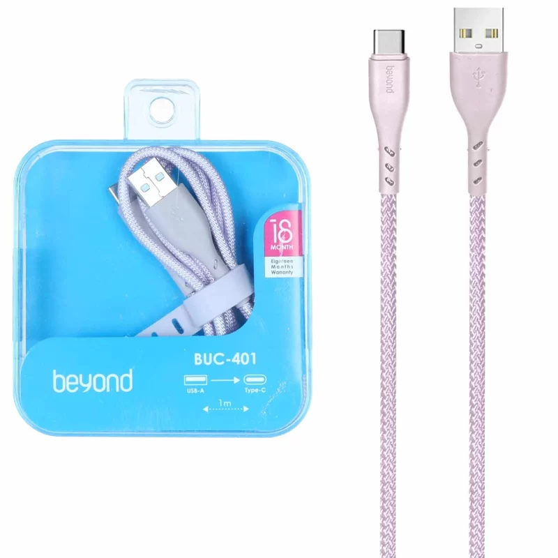 کابل شارژ فست beyond Type-C مدل BUC-401 - یاسی - تصویر 2
