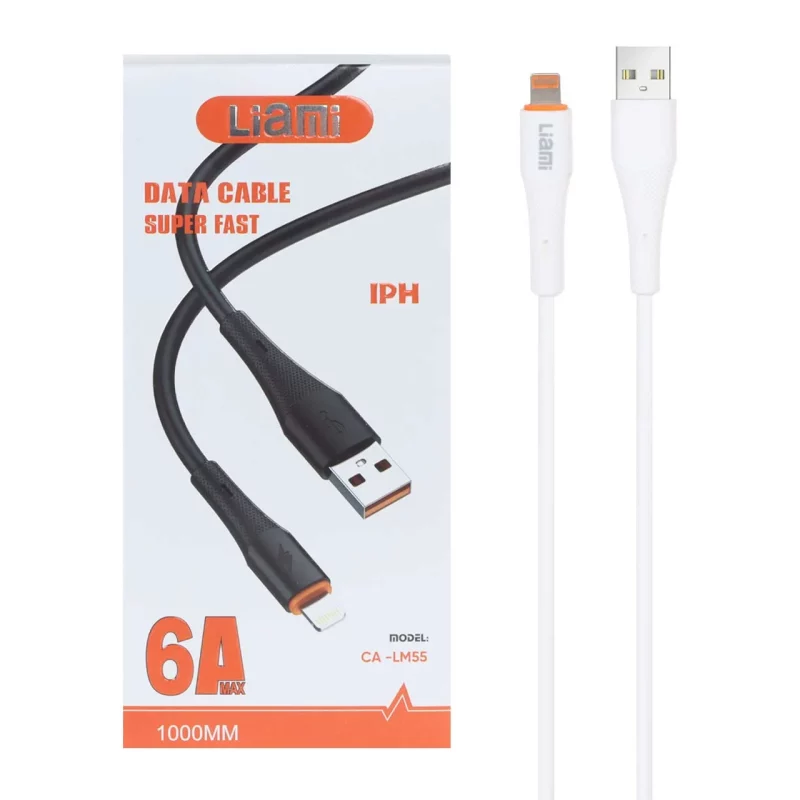 کابل شارژ فست آیفون Liami مدل CA-LM55 - سفید (گارانتی شش ماهه شرکتی) - تصویر 2