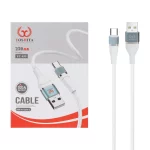 کابل شارژ فست پاوربانک YOSHITA Type-C مدل YC-035 - سفید - MMS