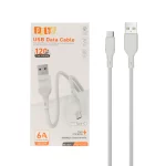 کابل شارژ فست pqbd Type-C مدل PQ-C03C 120W - سفید