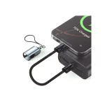 کابل شارژ فست 20 سانتی Nitu Type-C To Type-C و جاسوئیچی مدل NC376 60W - مشکی (گارانتی 18 ماه تعویض نیکان همراه) - تصویر 4