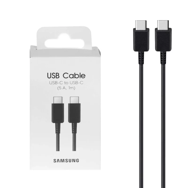 کابل شارژ سوپر فست و Samsung Type-C to Type-C PD مدل EP-DN975 - مشکی - kZN (گارانتی شش ماهه Kezen) - تصویر 2