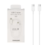 کابل شارژ فست Samsung Type-C To Type-C مدل S25 EP-DN980 - سفید - kZN