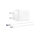 شارژر دیواری فست تک پورت HUAWEI مدل HW-050450E00 40W به همراه کابل شارژ Type-C - سفید - DST (گارانتی شش ماهه) - High Copy - تصویر 6