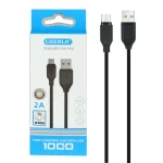 کابل شارژ اندروید CHERLO مدل CH-V801 - مشکی - SMO