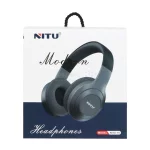هدفون بی سیم NITU مدل 14 - طوسی (گارانتی 18 ماه تعویض نیکان همراه) - تصویر 8