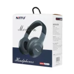 هدفون بی سیم NITU مدل 14 - طوسی (گارانتی 18 ماه تعویض نیکان همراه) - تصویر 9