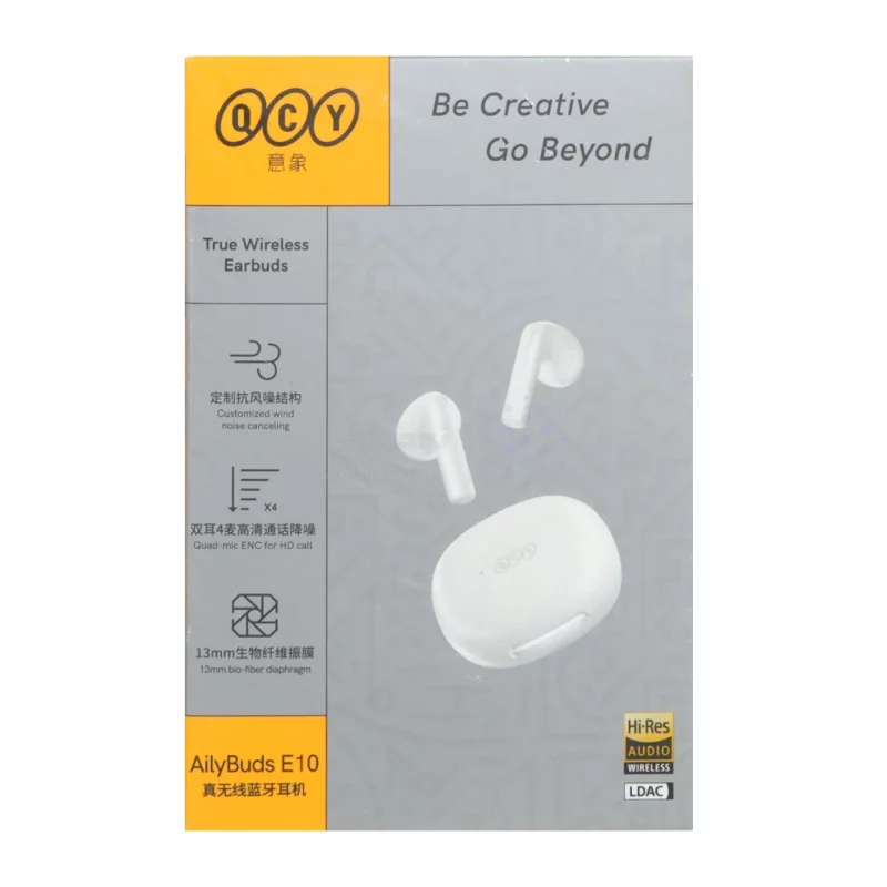 ایرفون بی سیم QCY مدل Ailybuds E10 - سفید (گارانتی 18 ماهه شرکتی) - تصویر 6