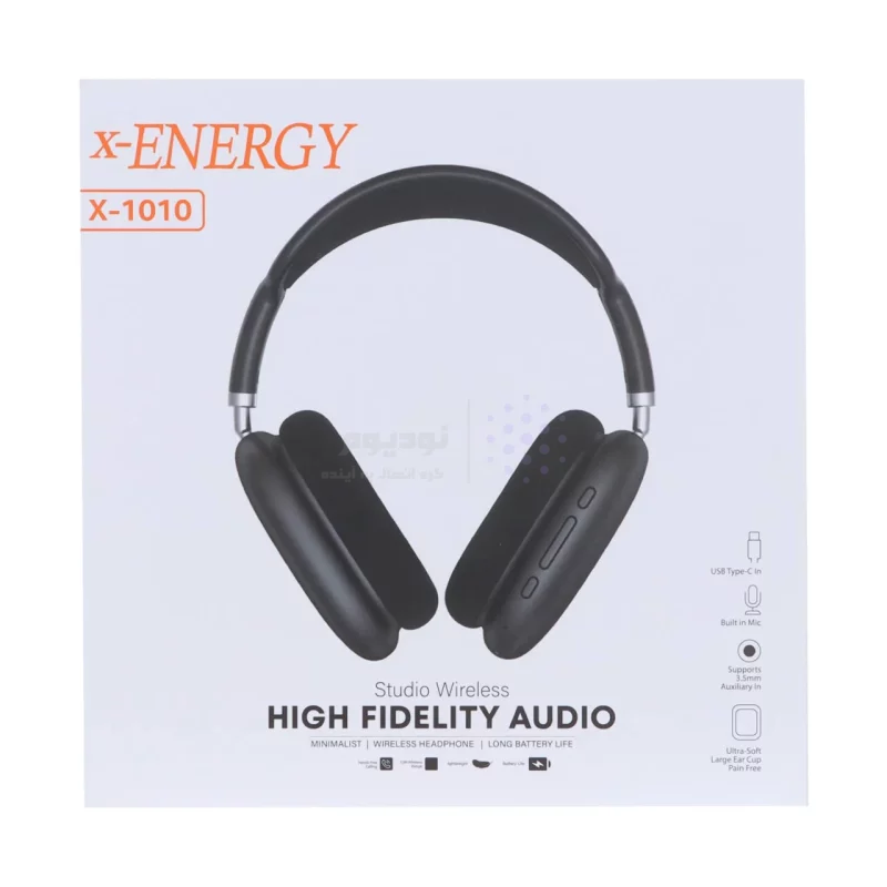 هدفون بی سیم X-Energy مدل X-1010 - مشکی (گارانتی IPM) - تصویر 8