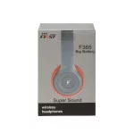 هدفون بی سیم First مدل F365 - طوسی قرمز - MMS (گارانتی شش ماهه YA) - تصویر 6