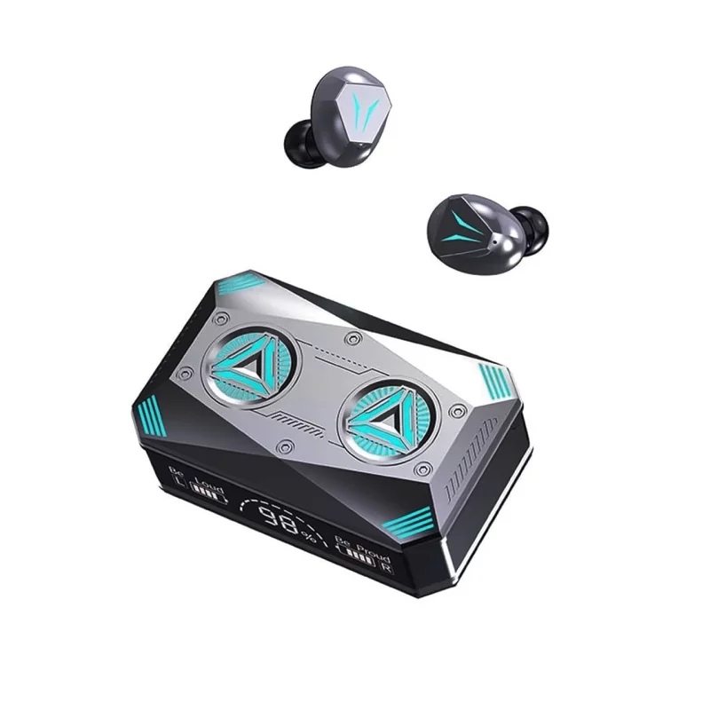 ایرفون بی سیم مدل M98 Plus - طوسی - تصویر 2