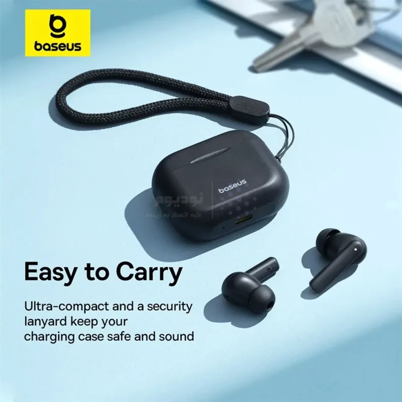 ایرفون بی سیم Baseus مدل Compact Bowie E17 - مشکی (گارانتی آونگ) - تصویر 7