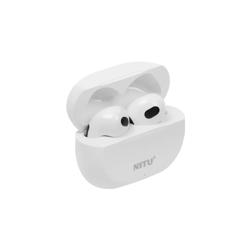 ایرفون بی سیم NITU مدل NITU-05 - سفید (گارانتی 18 ماه تعویض نیکان همراه) - تصویر 2